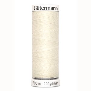 Gütermann garen kleur beige/creme kleur 1
