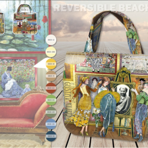 Stenzo 22309 100 % katoen/canvas tas - Gustav Klimt